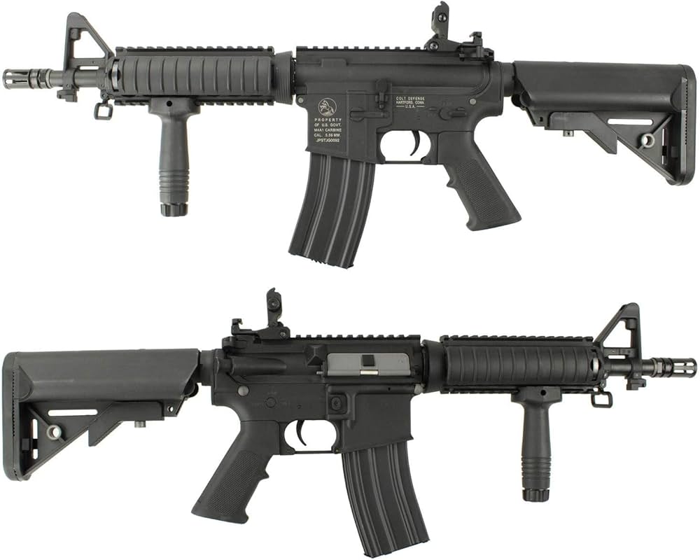 Amazon.co.jp: S&T M4 CQB-R スポーツライン G3電動ガン BK（電子